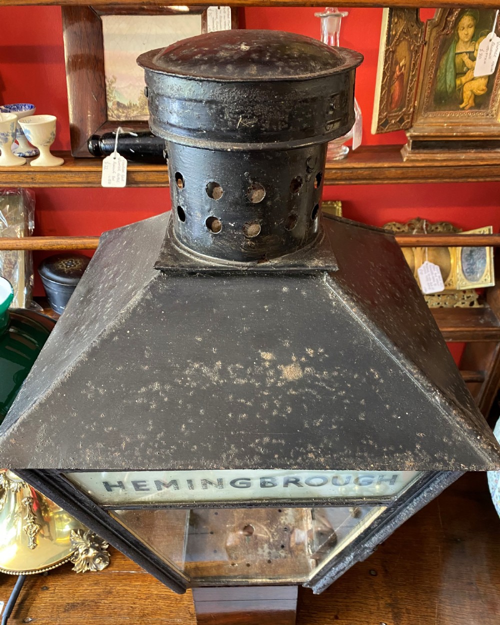 Original Railway Station Platform Lamp View IV