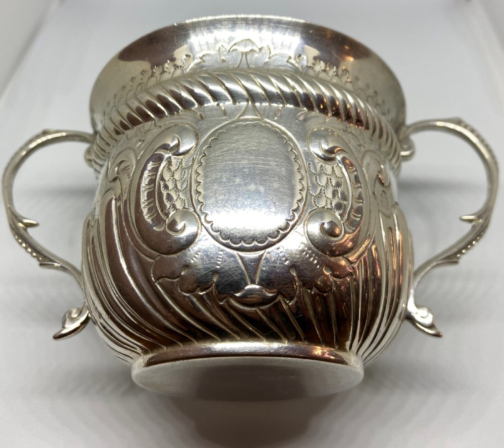 Victorian Solid Silver Porringer