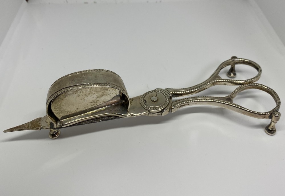 Georgian Candle Snuffers London 1777 View II