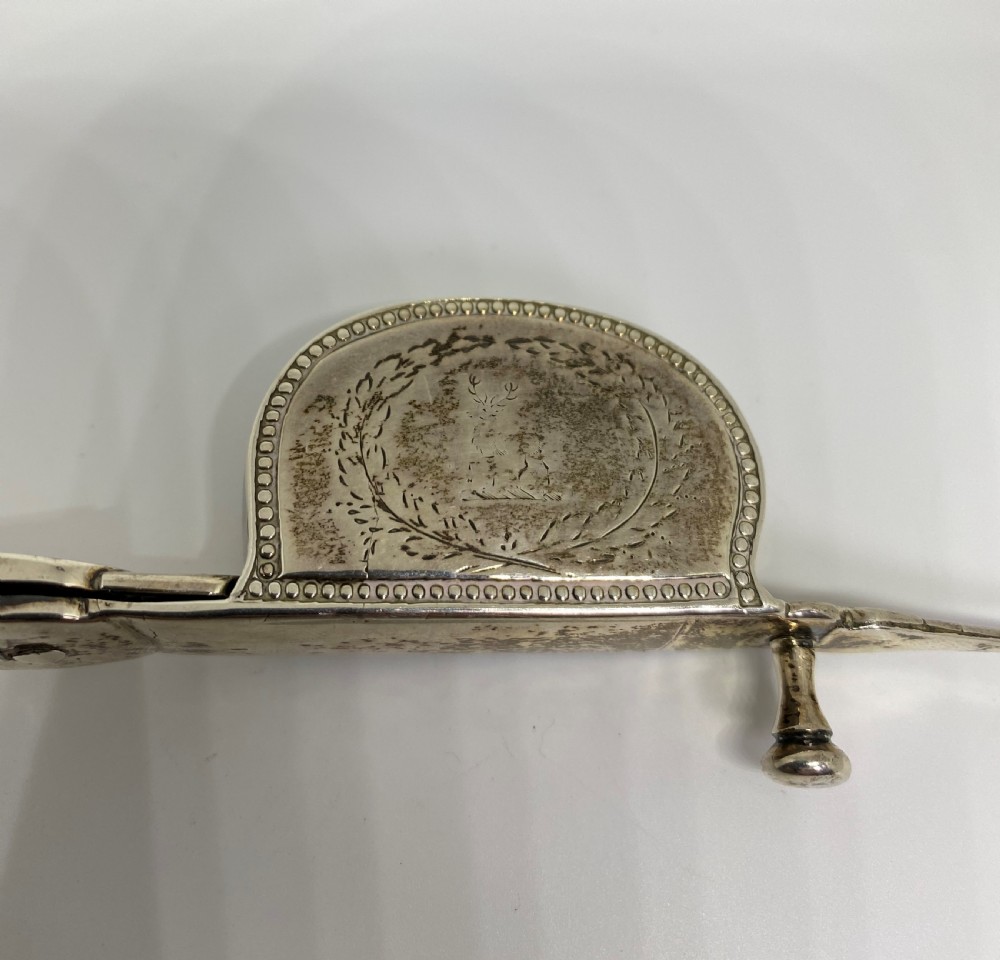 Georgian Candle Snuffers London 1777 View IV