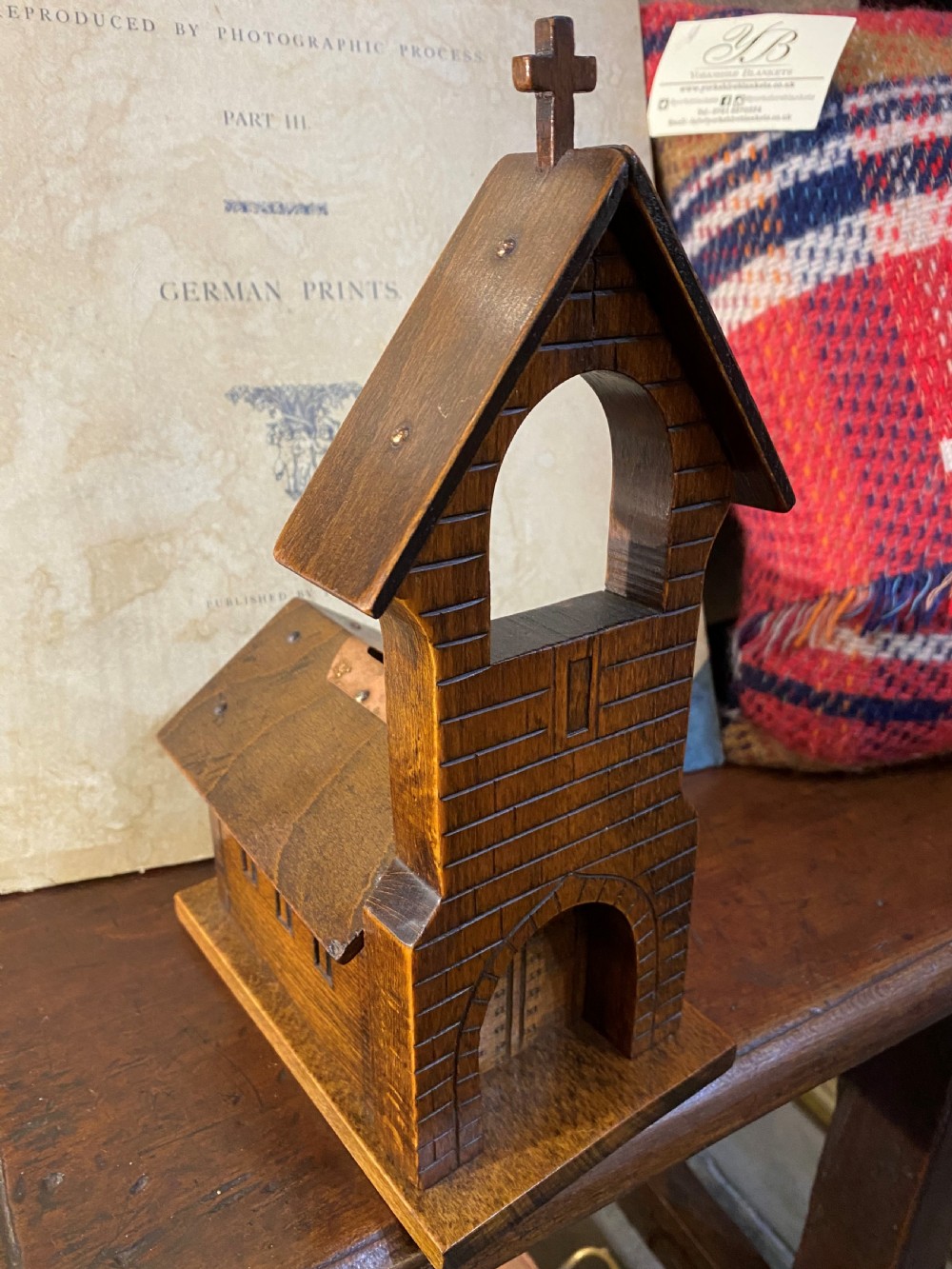 Folk Art Church Money Box
