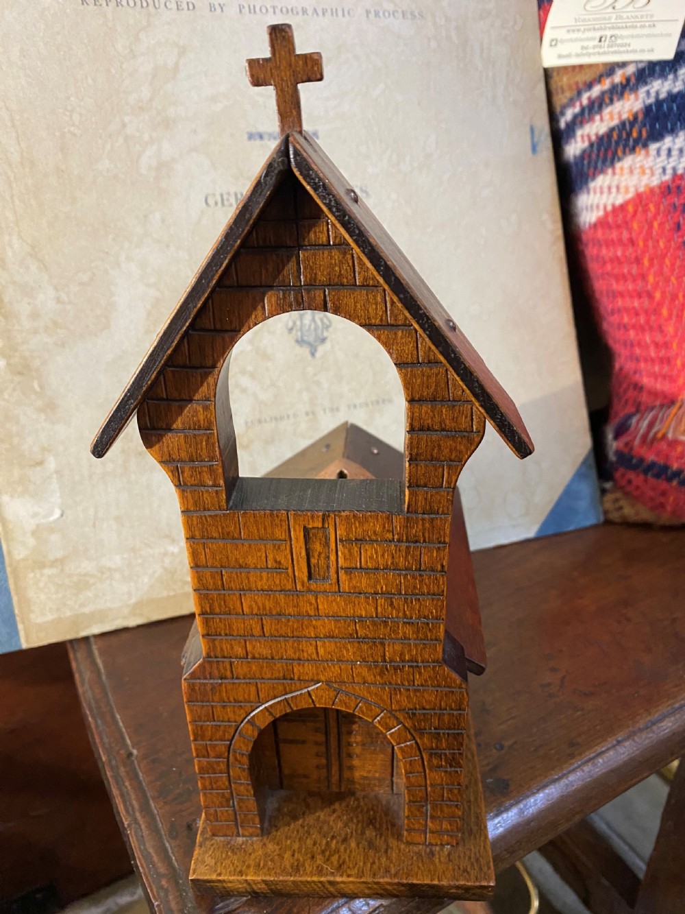Folk Art Church Money Box View III