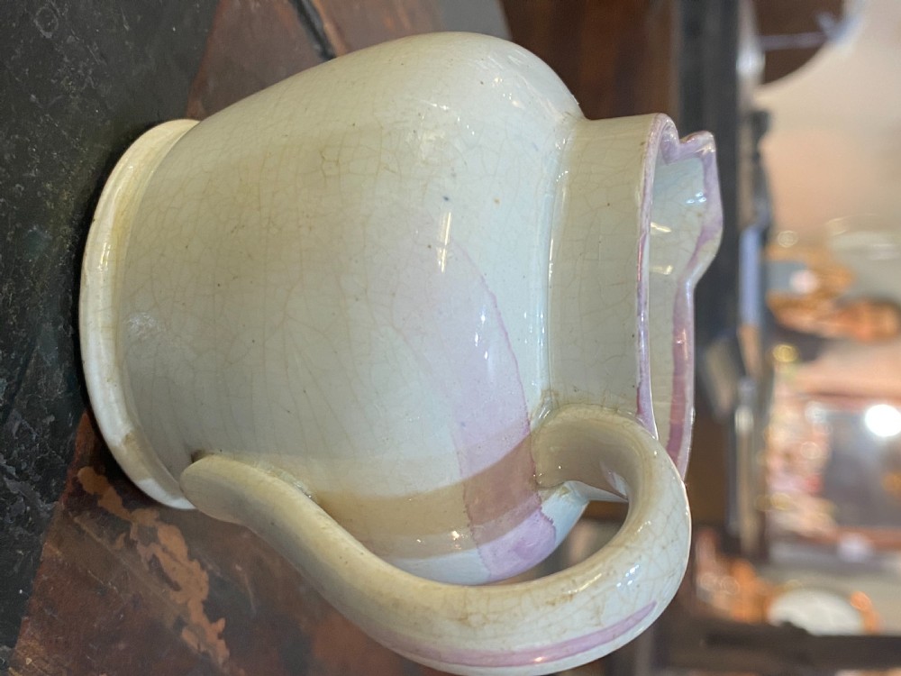 19th Century North East Ceramic Cream Jug View III