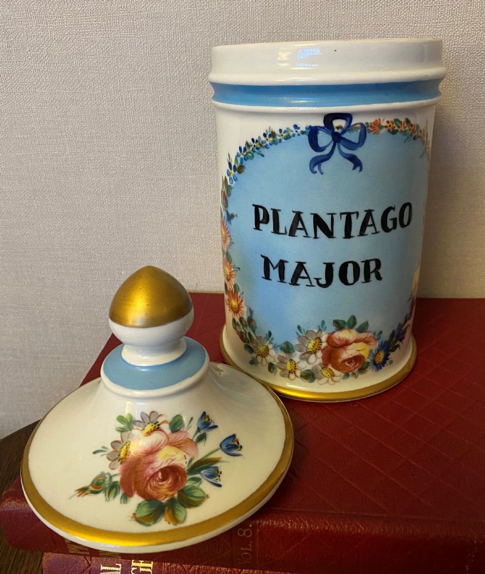 Antique French Apothecary Jar View III
