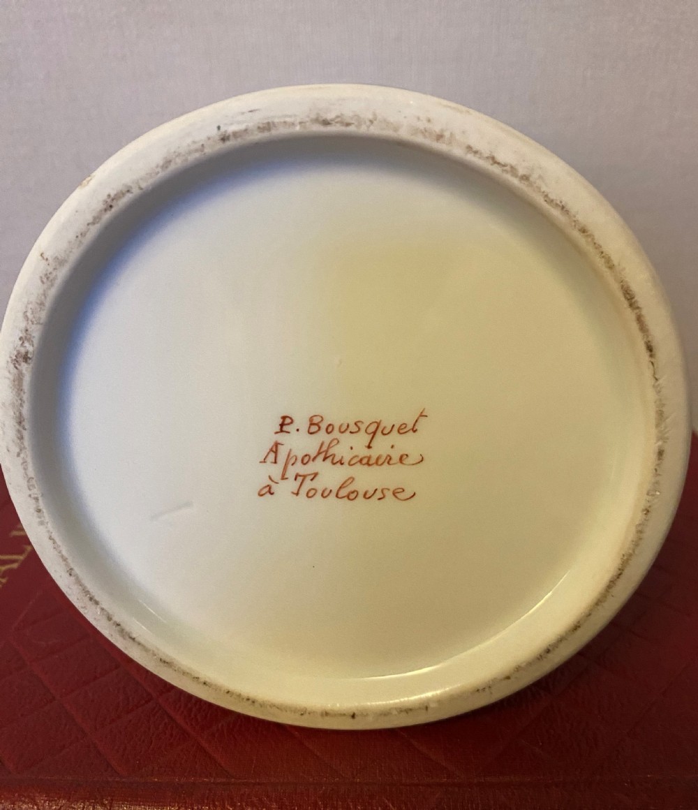 Antique French Apothecary Jar View IV