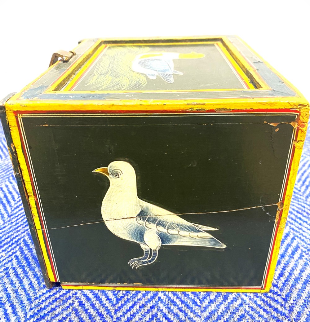 Early 20thC Indian Hand Painted Table Cabinet View VII
