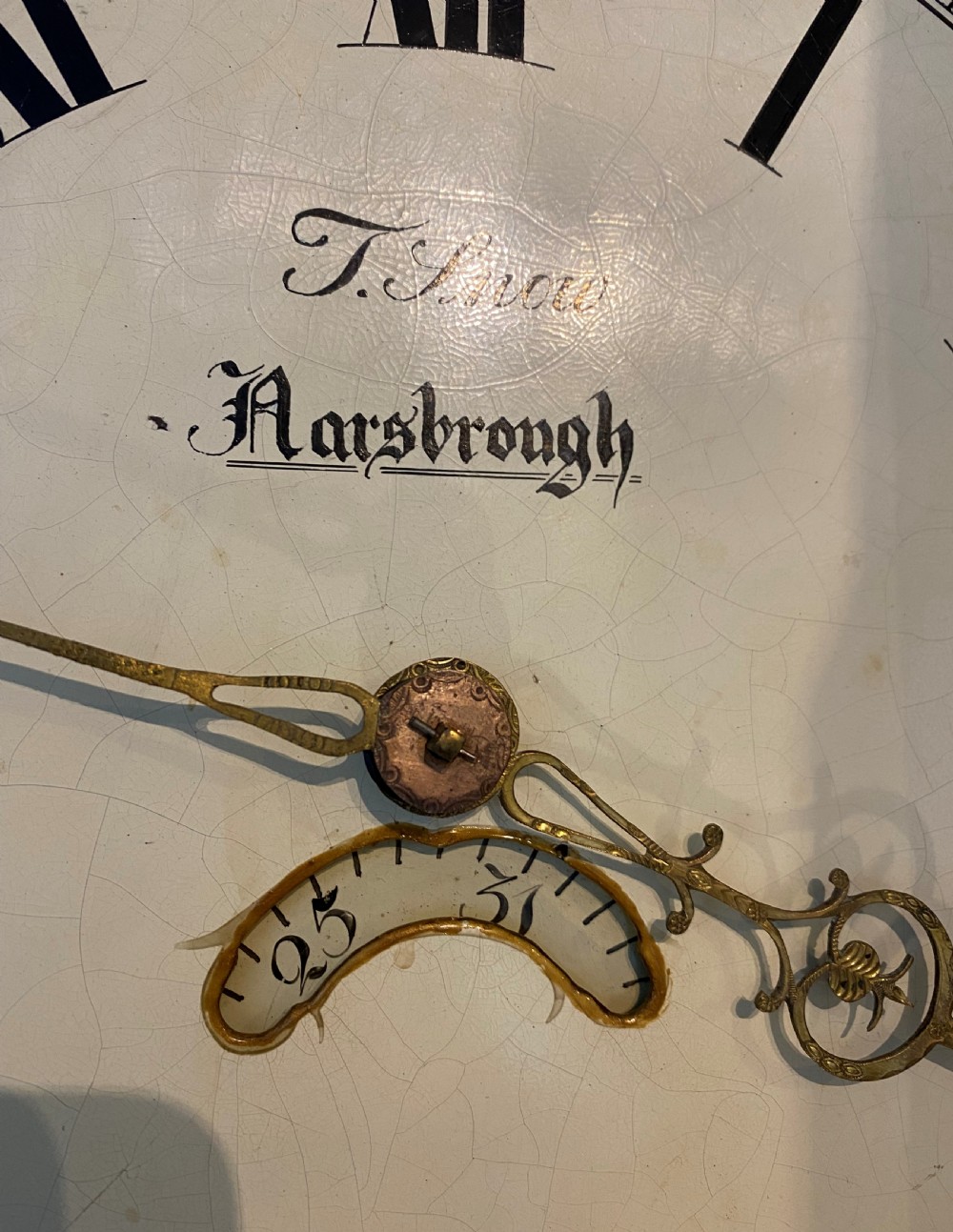 Provincial Victorian 30hr Longcase Clock Thomas Snow Knaresborough View VI