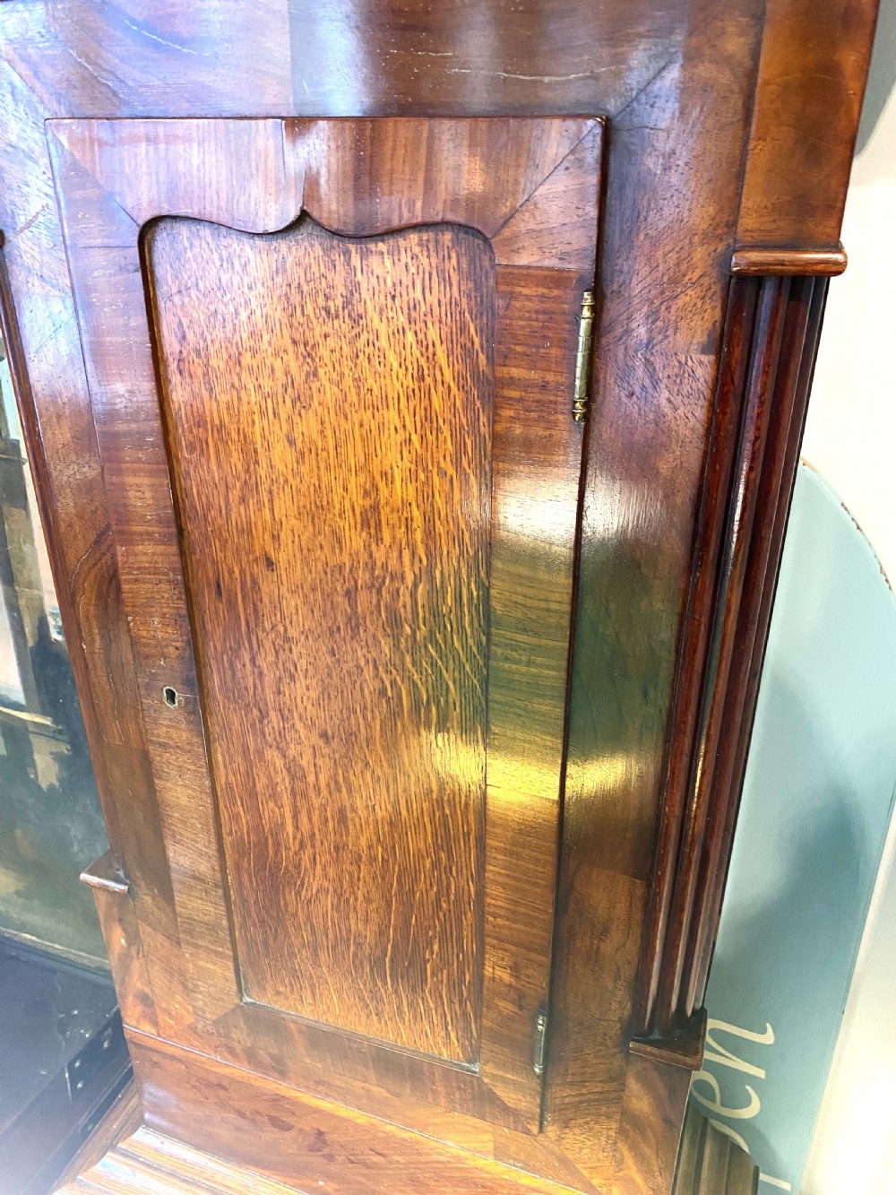 Provincial Victorian 30hr Longcase Clock Thomas Snow Knaresborough View IX