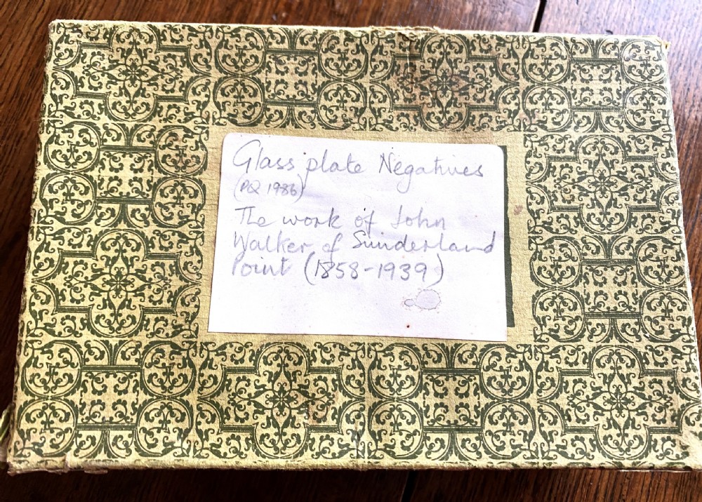 Collection Of Antique Glass Photograph Negative Plates