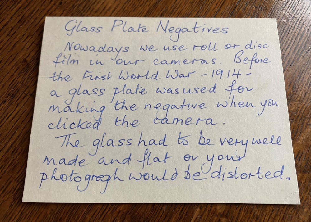 Collection Of Antique Glass Photograph Negative Plates View III