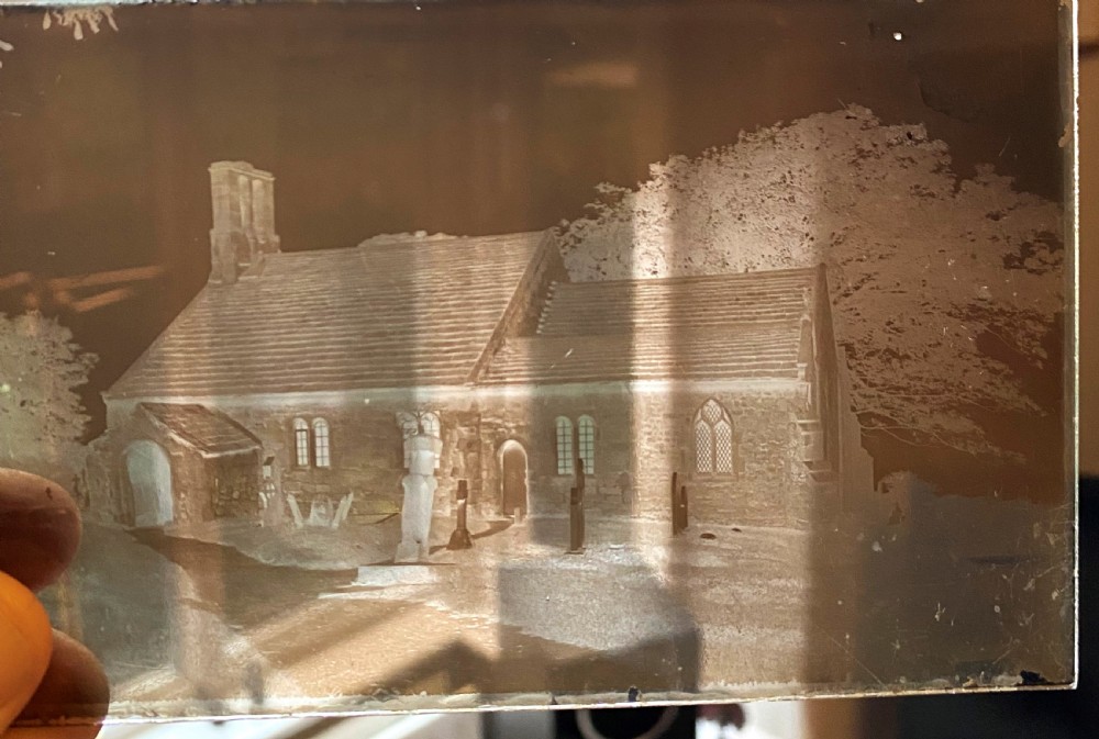 Collection Of Antique Glass Photograph Negative Plates View IV