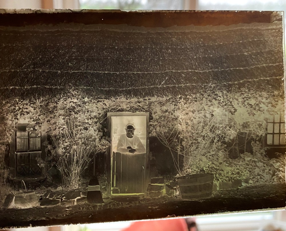 Collection Of Antique Glass Photograph Negative Plates View V