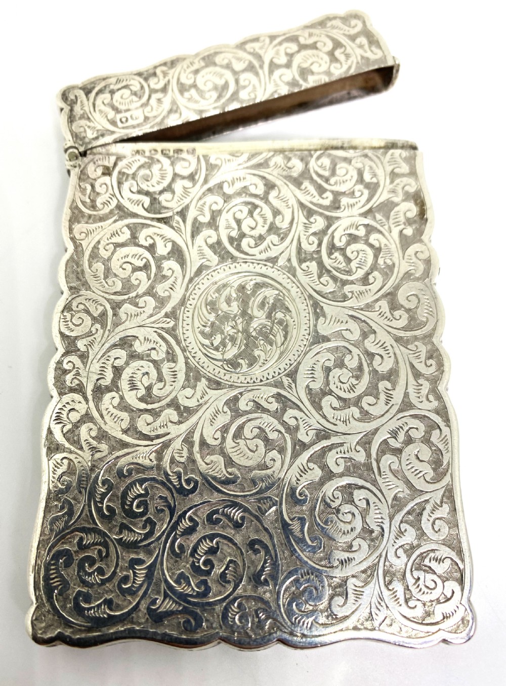 Fine Antique Chester Silver Card Case View III