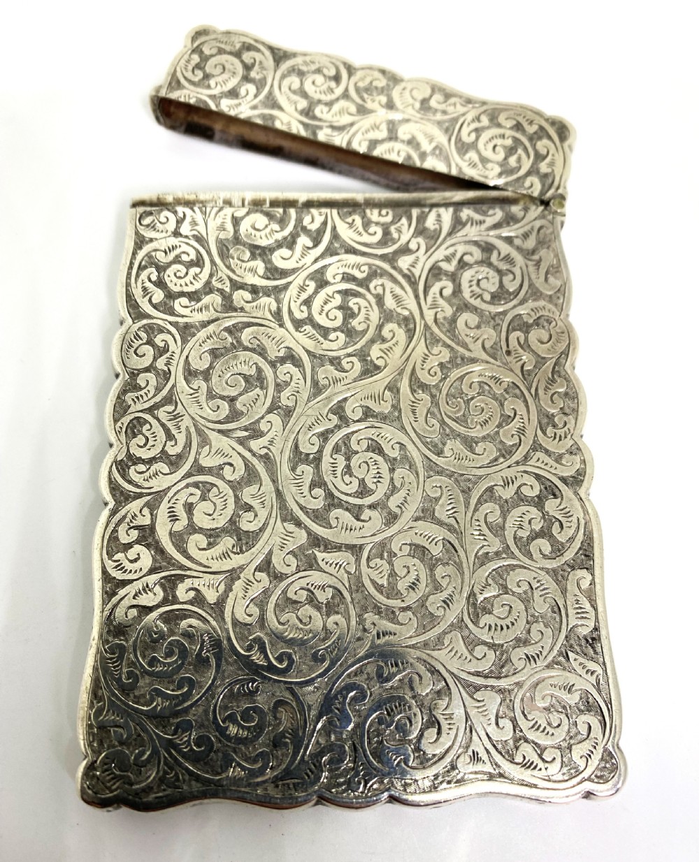 Fine Antique Chester Silver Card Case View IV