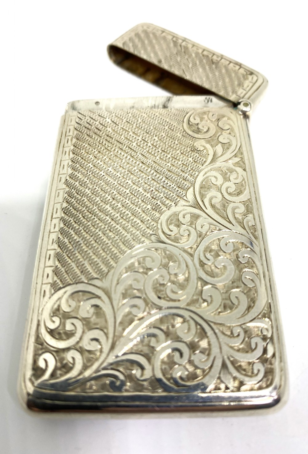 Edwardian Silver Card Case View III