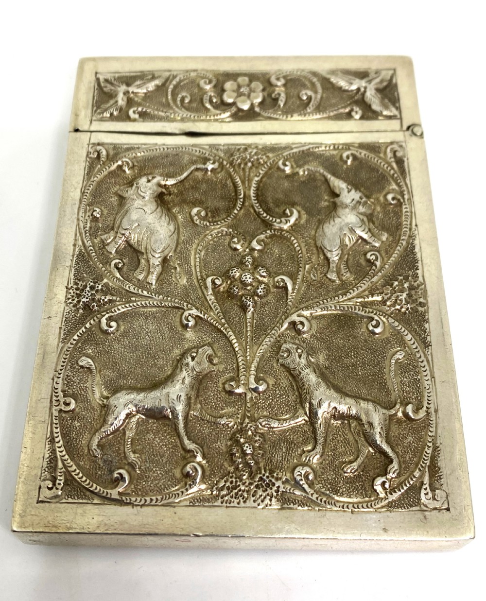 Fine Quality Anglo Indian Silver Card Case View II