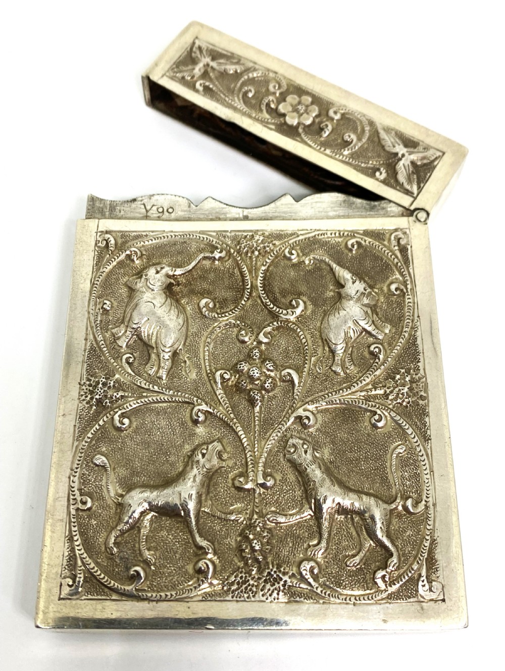 Fine Quality Anglo Indian Silver Card Case View III