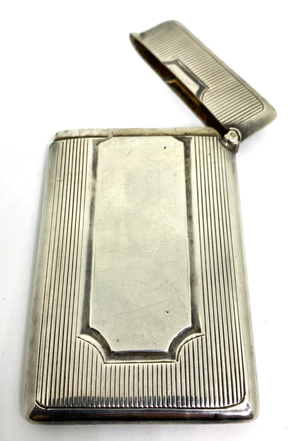 Edwardian Silver Card Case View IV