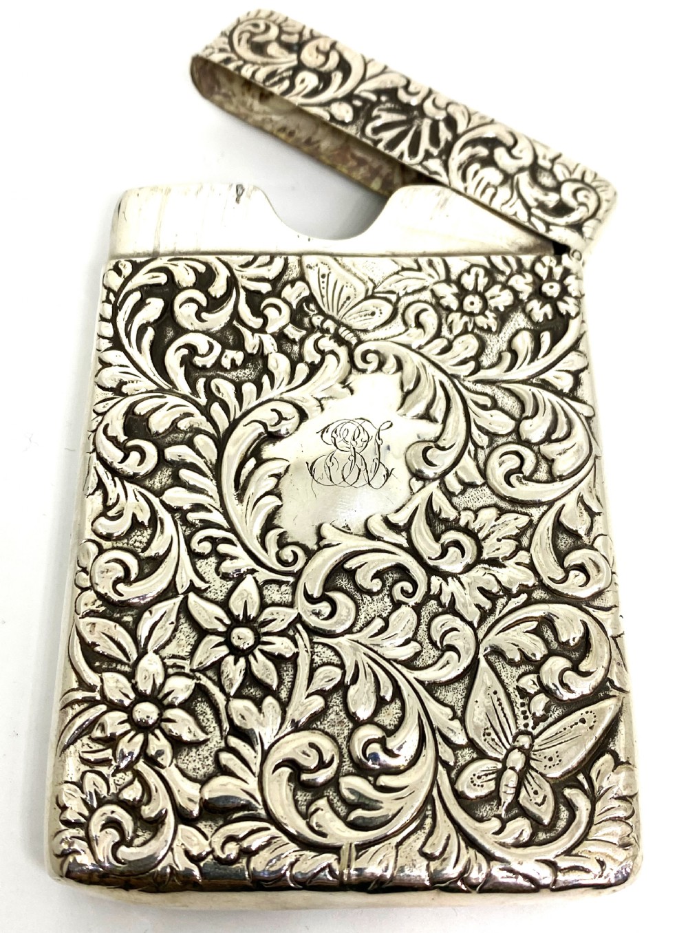 Superb Goldsmiths & Silversmiths Silver Card Case View II