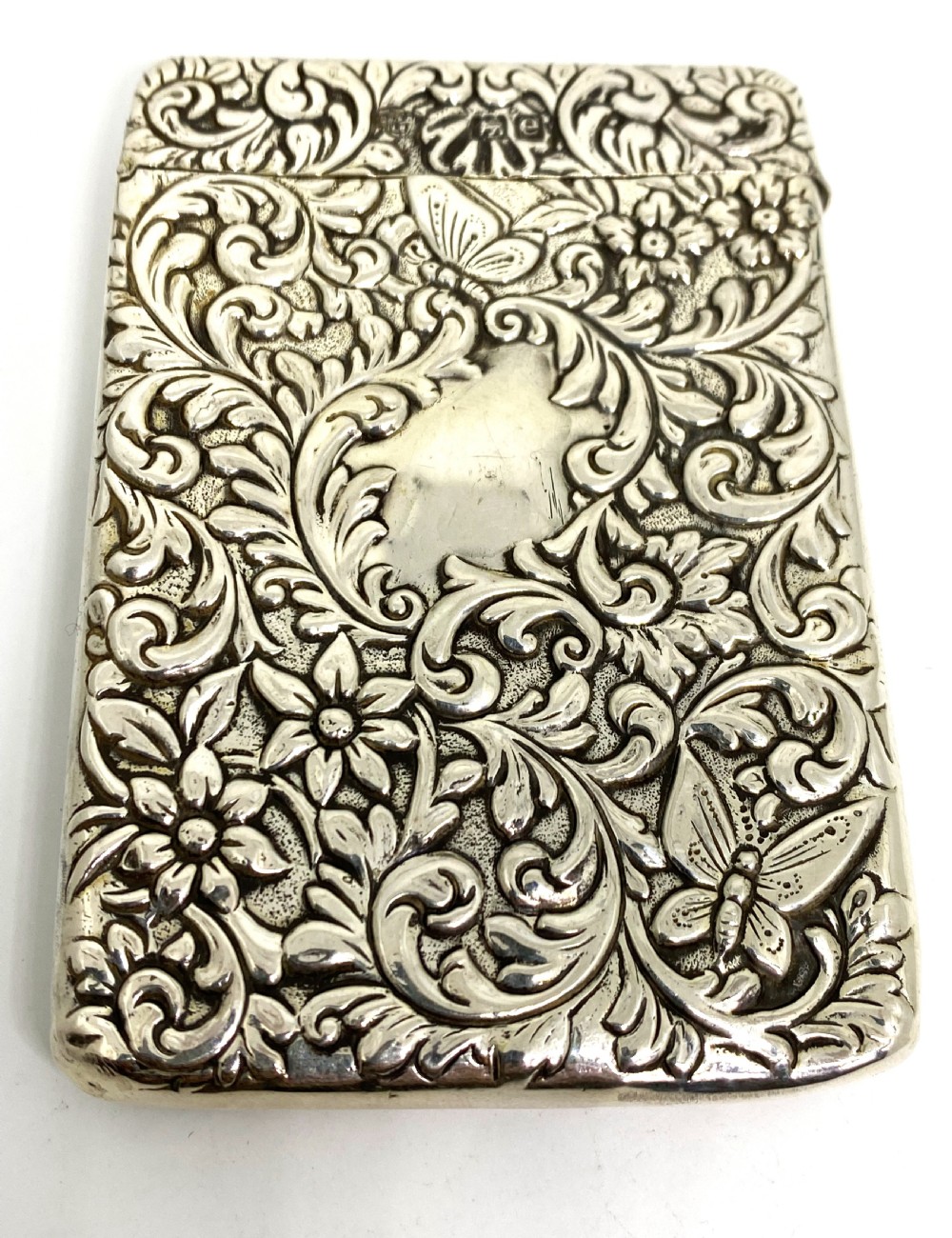 Superb Goldsmiths & Silversmiths Silver Card Case View III