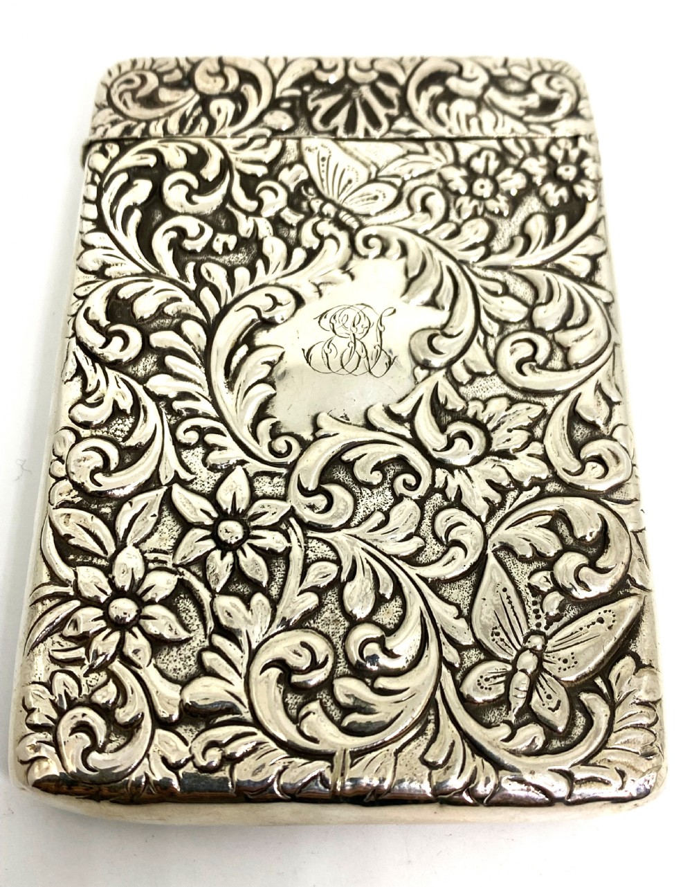 Superb Goldsmiths & Silversmiths Silver Card Case View IV