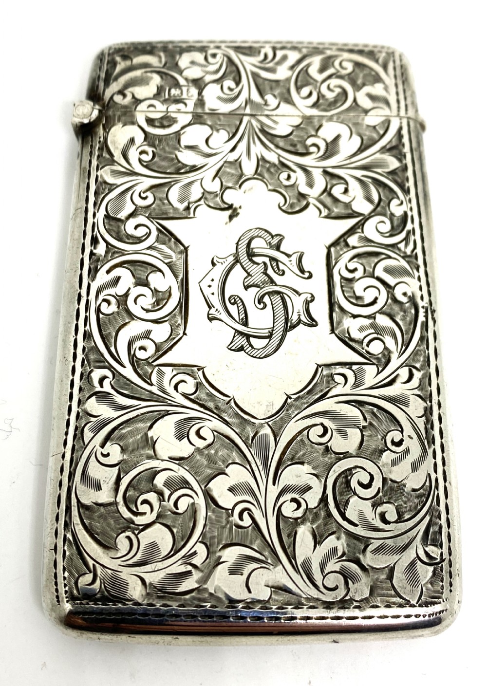 Beautiful Chester Silver Card Case View II