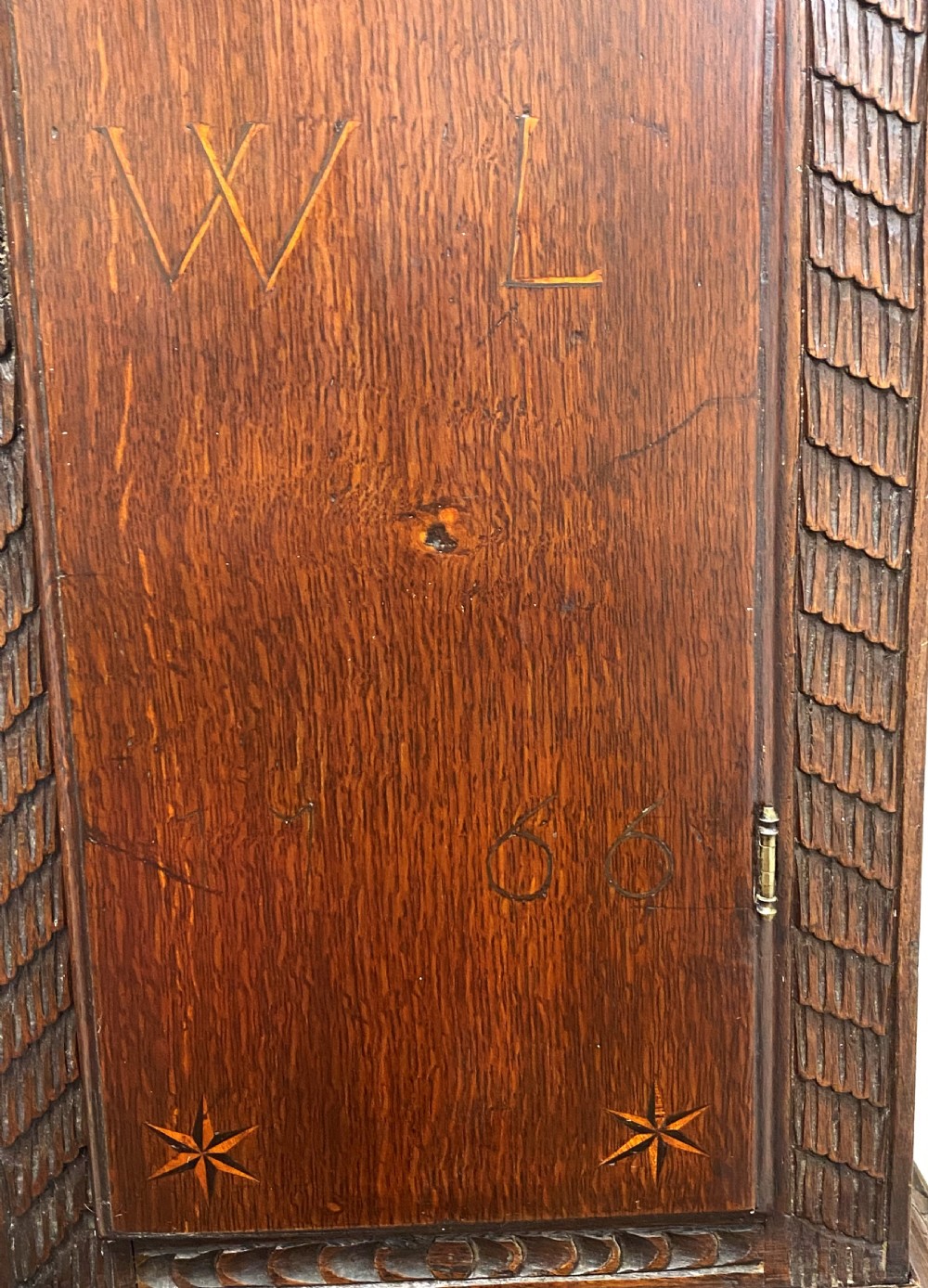 Single Hand Longcase Clock By John Ogden, Darlington View V