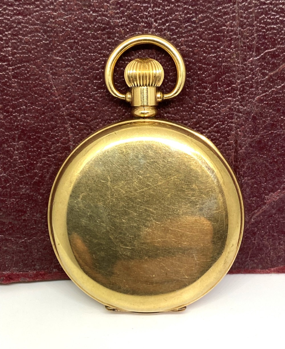 J W Benson Open Face Pocket Watch View IV