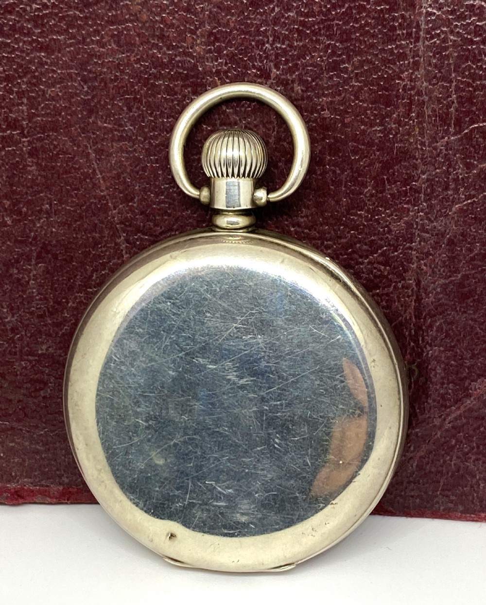 Antique Silver Open Face Pocket Watch View II