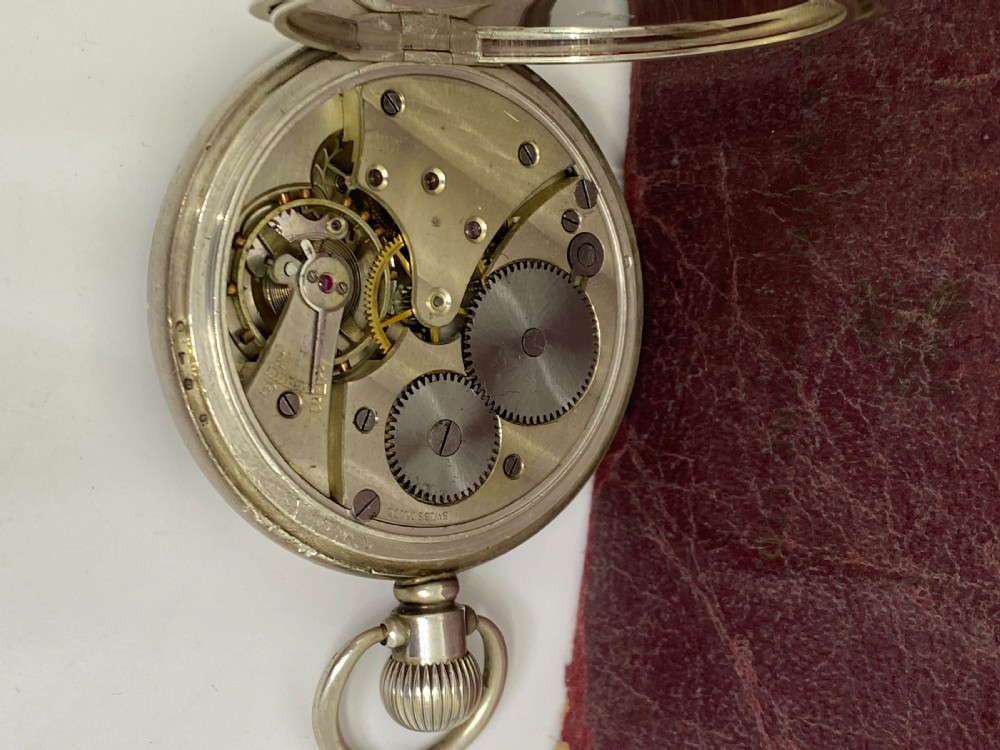 Antique Silver Open Face Pocket Watch View IV