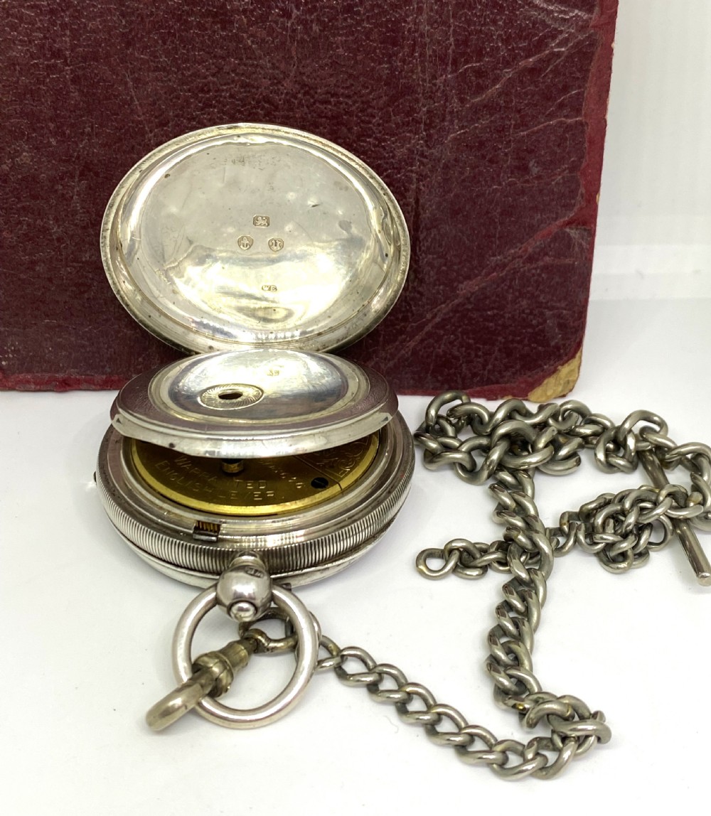 Victorian Silver Open Face Pocket Watch View II