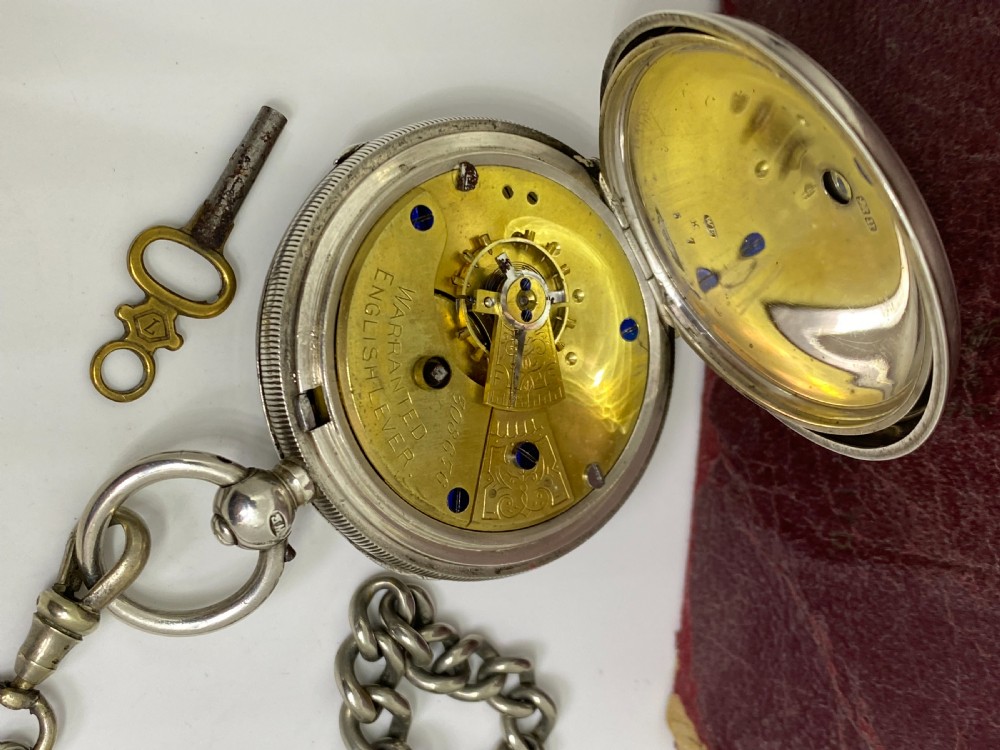 Victorian Silver Open Face Pocket Watch View III