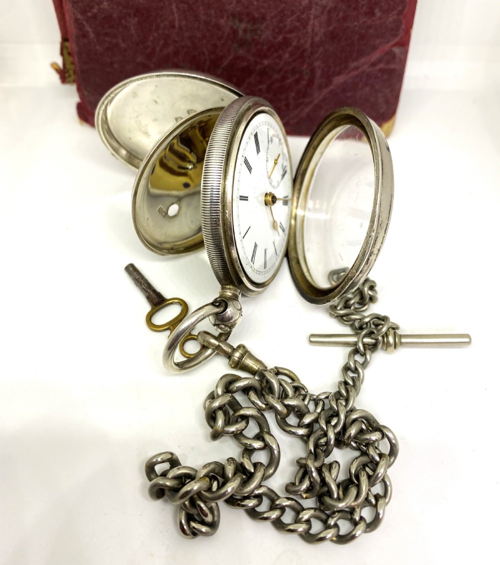 Victorian Silver Open Face Pocket Watch View IV