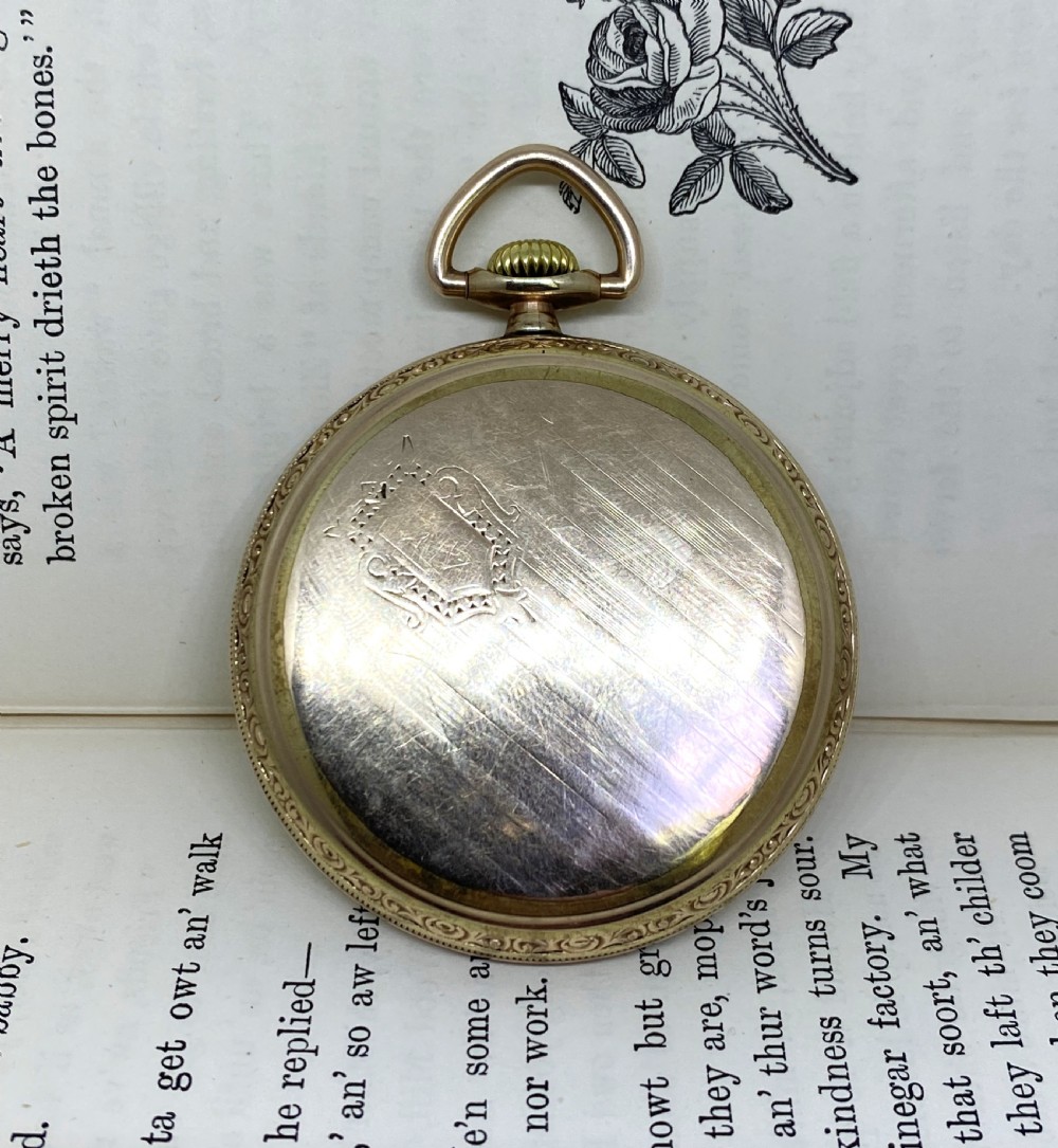 Waltham Crescent St Railroad Pocket Watch View V