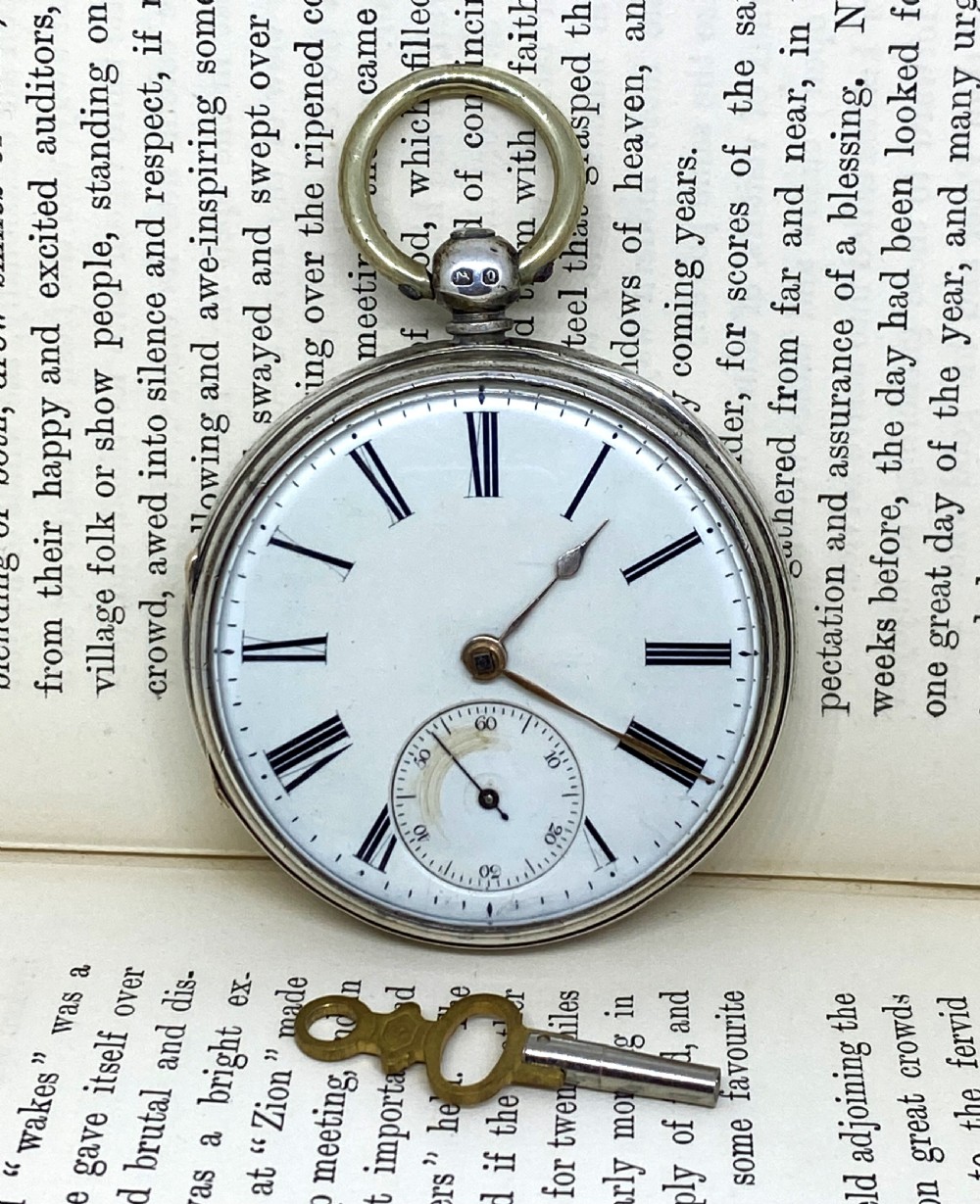 Lachilson Of Whitehaven Silver Antique Pocket Watch