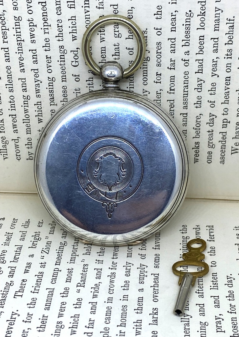 Lachilson Of Whitehaven Silver Antique Pocket Watch View II
