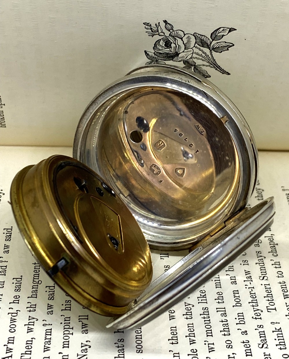 Lachilson Of Whitehaven Silver Antique Pocket Watch View IV