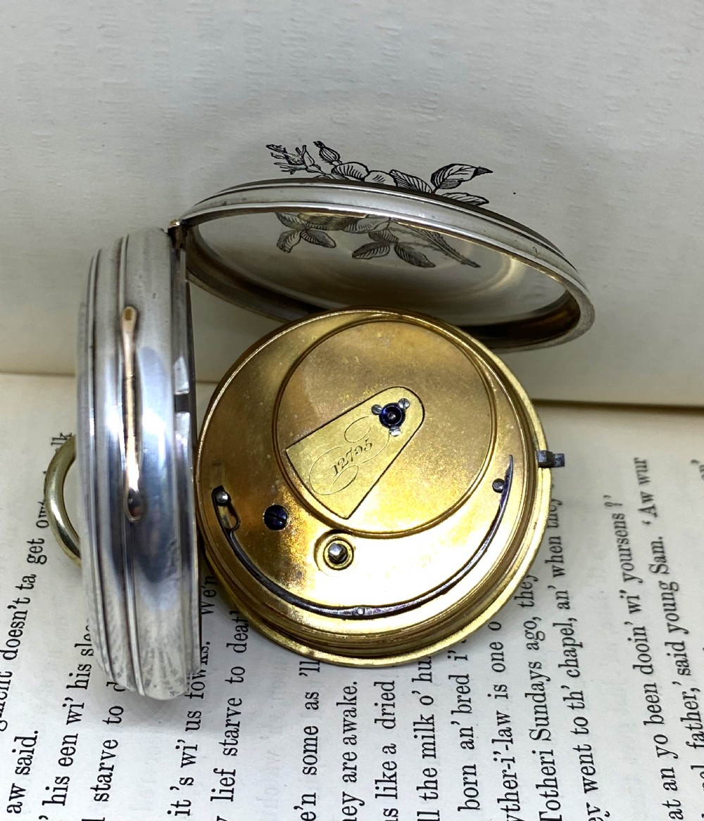 Lachilson Of Whitehaven Silver Antique Pocket Watch View V