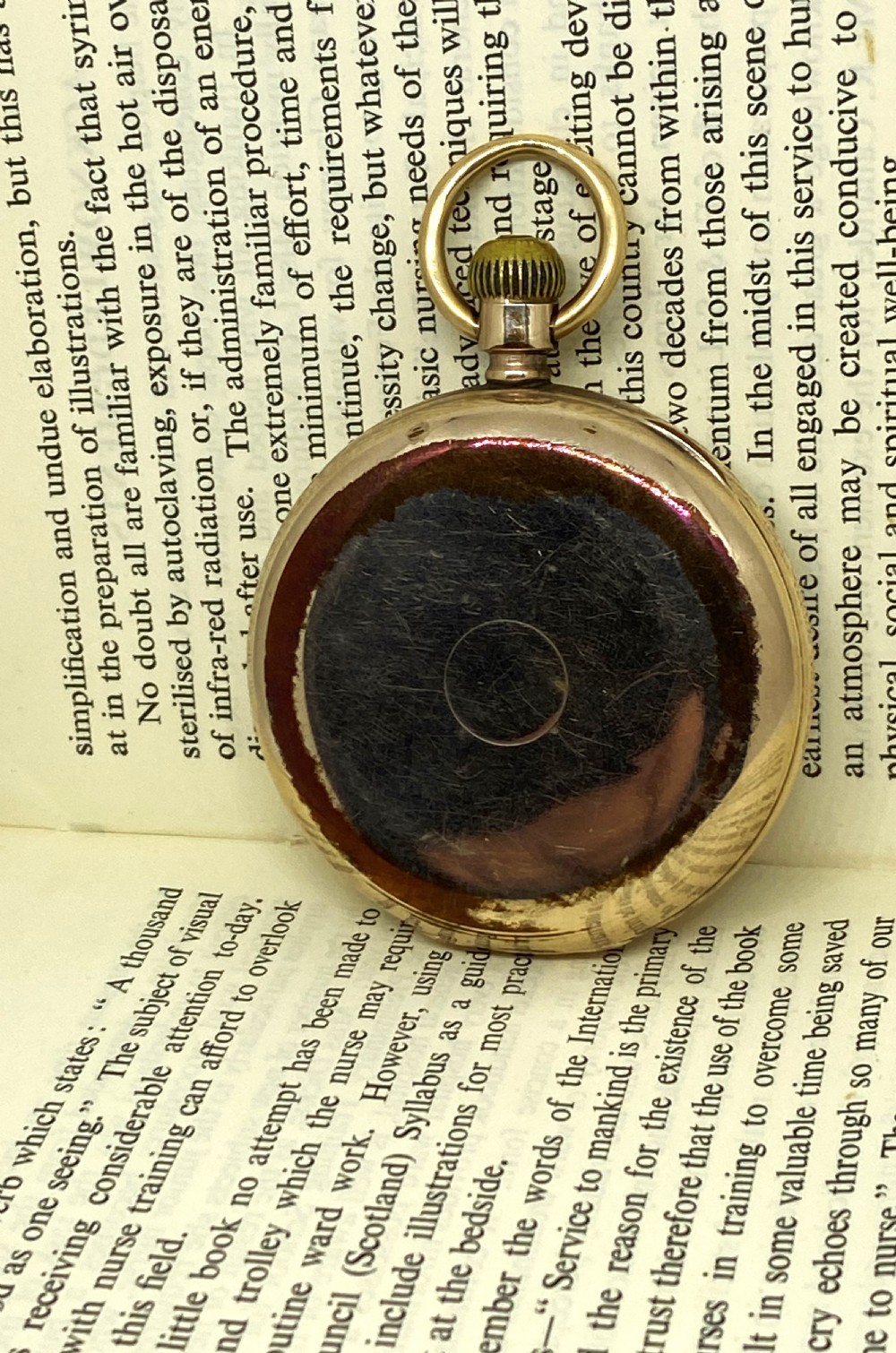 Louis Brandt & Frere Labrador Omega Open Face Pocket Watch View VII
