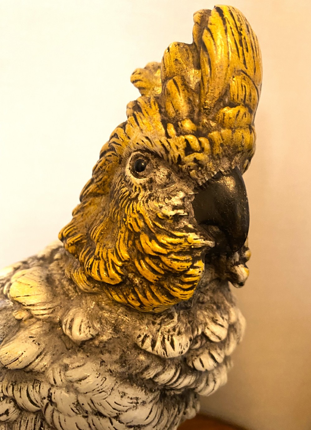 Large Franz Bergman (1861-1936) Cold Painted Bronze Cockatoo Parrot View VI