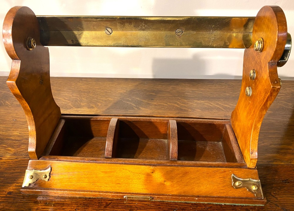 Fine Walnut Tantalus By Betjemanns View X