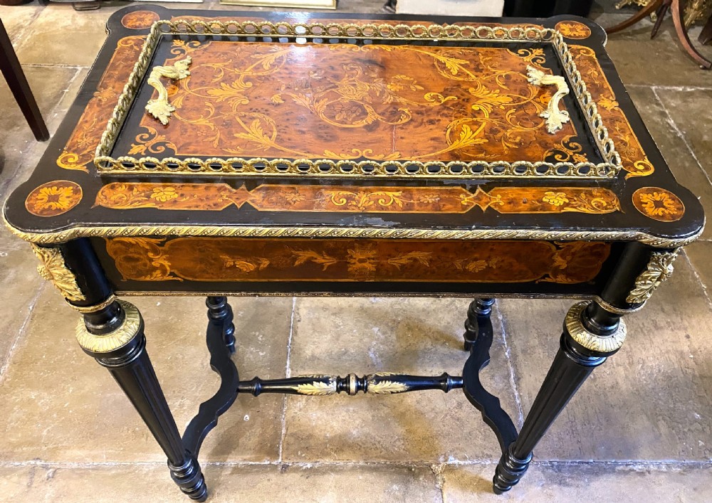Napoleon III Jardiniere Side Table
