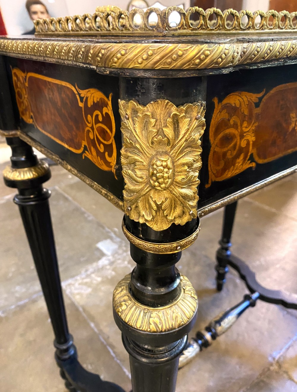 Napoleon III Jardiniere Side Table View V