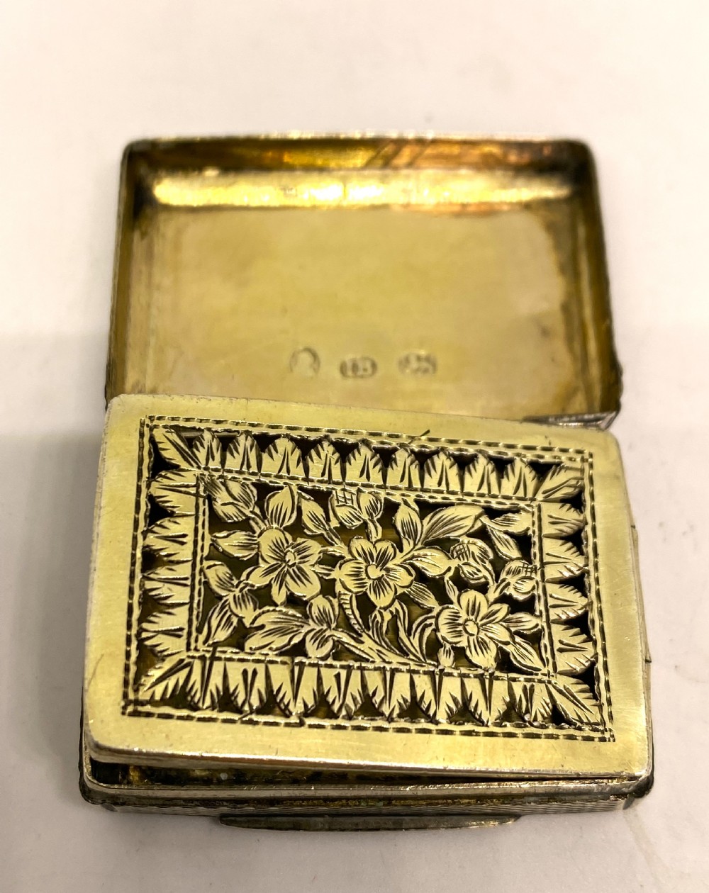 Georgian Silver Vinaigrette John Bettridge