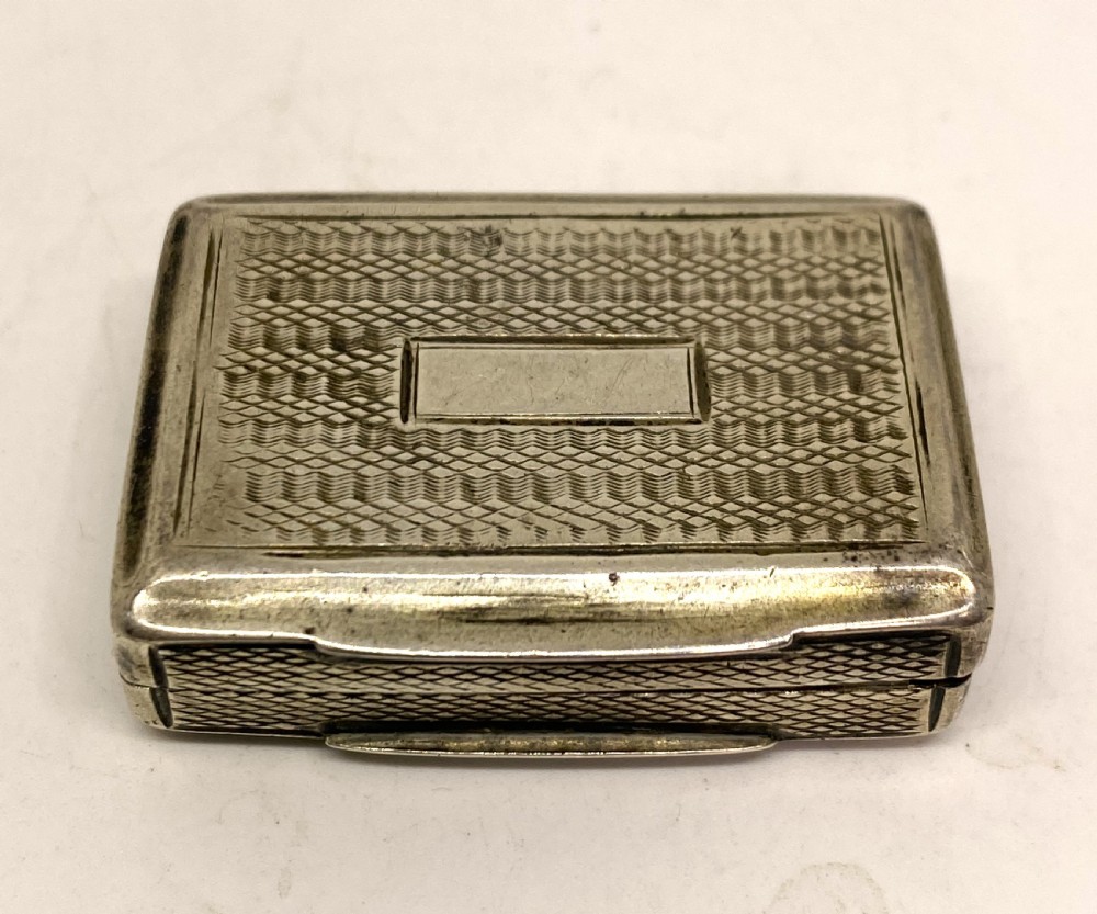 Georgian Silver Vinaigrette John Bettridge View IV