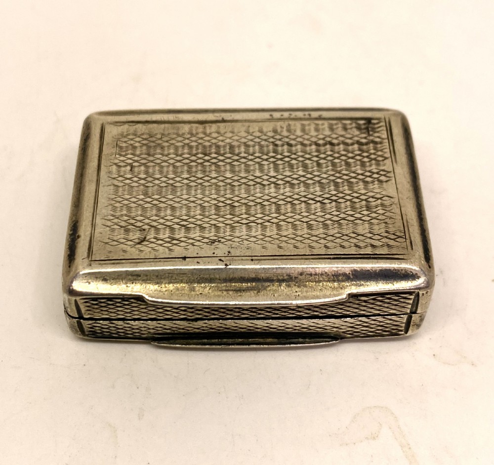 Georgian Silver Vinaigrette John Bettridge View V