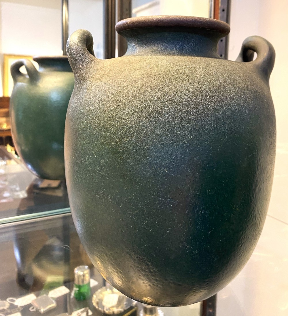 Rare Martin Brothers Jug Style Vase Fully Signed View III