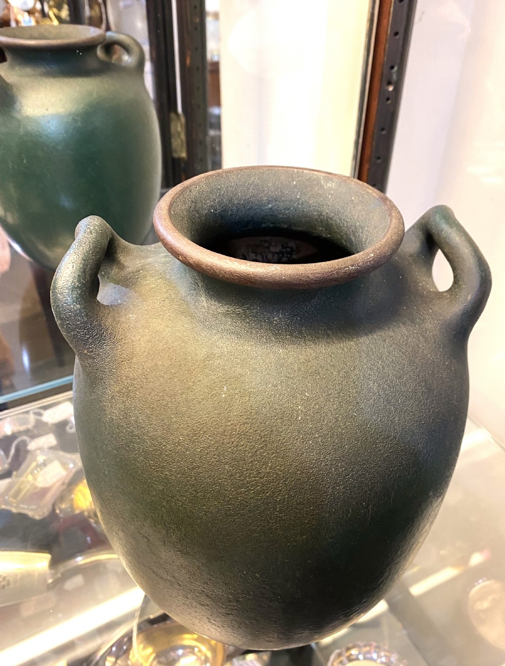 Rare Martin Brothers Jug Style Vase Fully Signed View IV