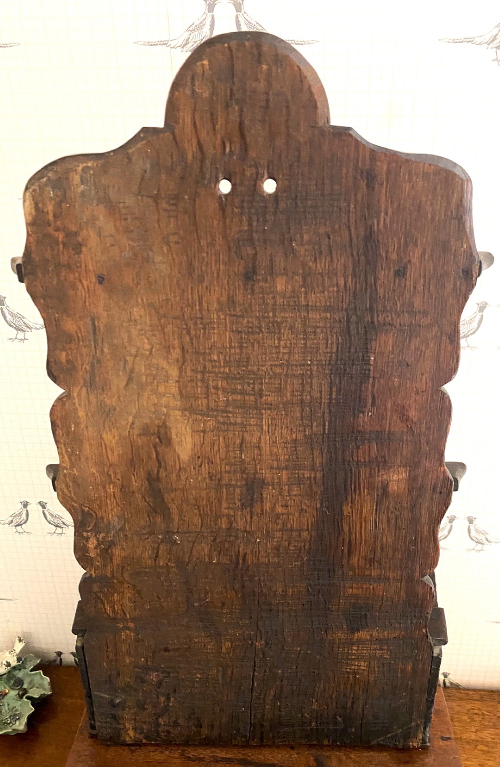 George III Oak Spoon Rack View IV