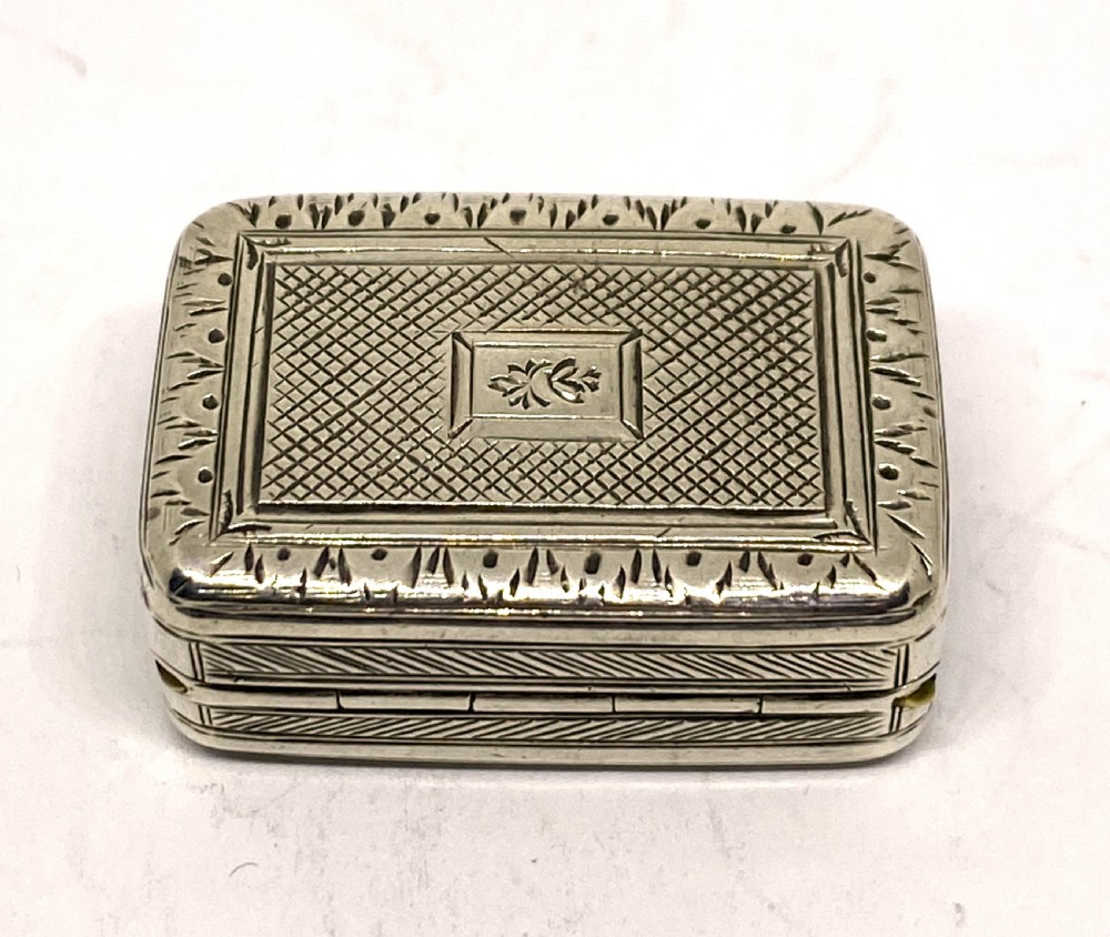 Georgian Silver Vinaigrette View IV